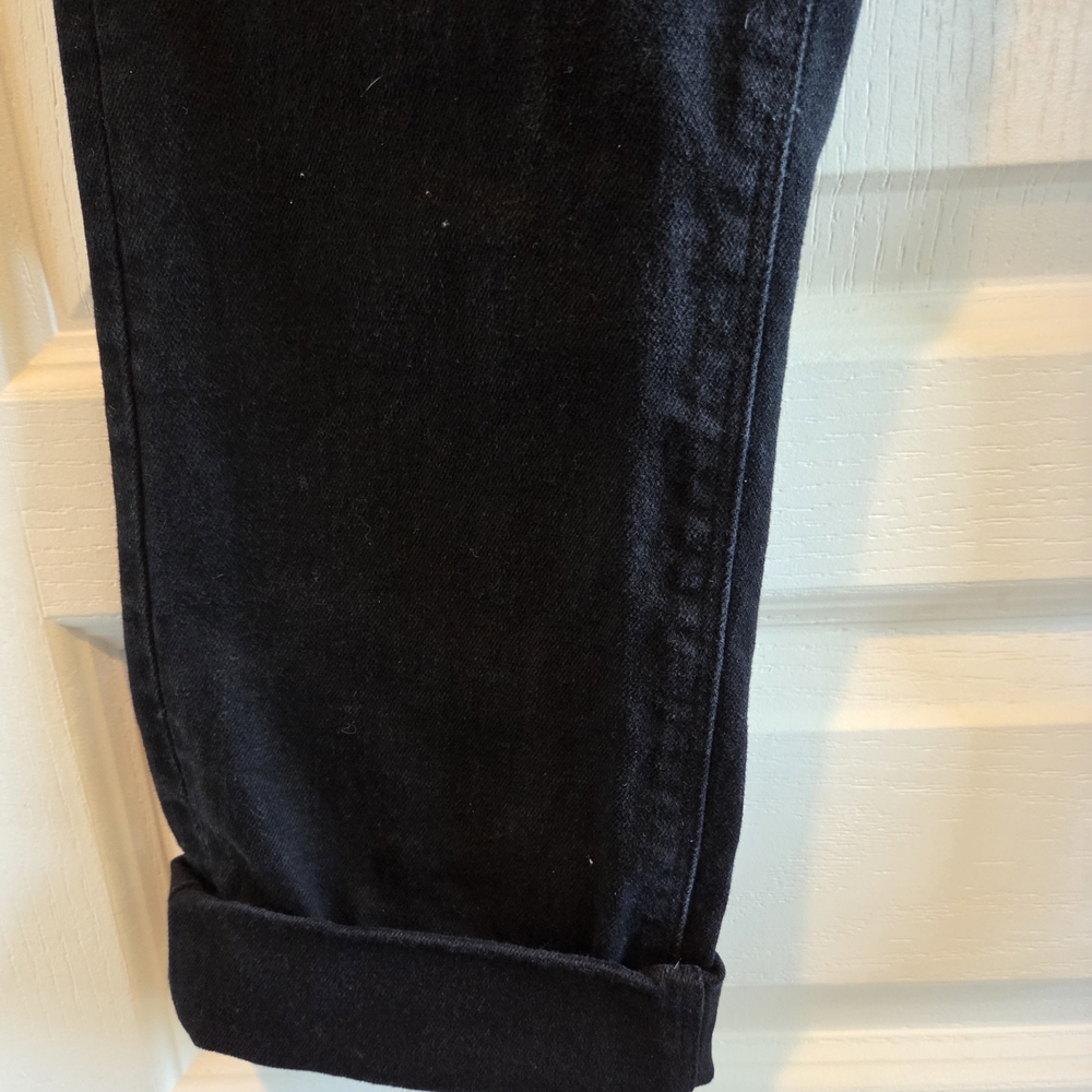 Hudson Jeans Straight Stretch Denim Jean Sz 4 Flap Pocket Slim Fit Mid-Rise Crop - Picture 4 of 8
